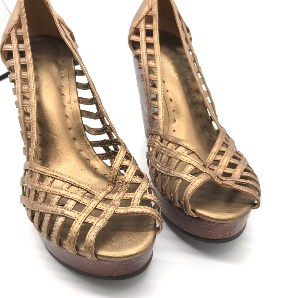 Bcbgirls Platforms Size 9.5 B Honey View 2